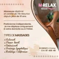 Massage avec une masseuse diplômé